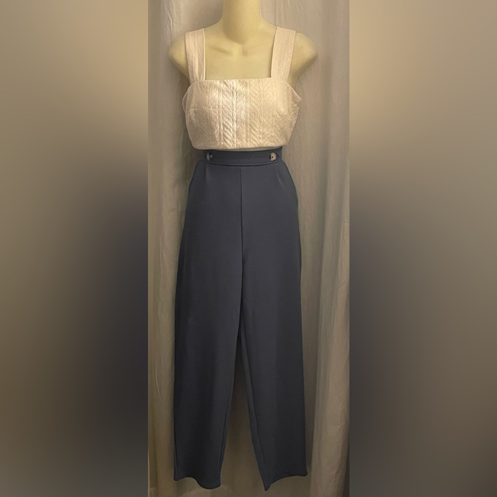 HIGH WAISTED SLOUCHED PANTS